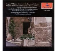 Robert Cowan Williams: Concerto for 2 Pianos and Orchestra / Britten: Scott (CD)