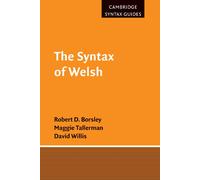 Robert D. Borsley Maggie Tallerman David Willis The Syntax of Welsh (Tascabile)