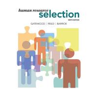 Robert D Gatewood Murray R Barrick Hubert Human Resource Se (Copertina rigida)