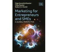 Robert D. Hisrich Maja Konečnik Ruzzie Marketing for Entrepr (Copertina rigida)