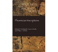 Robert D Holmstedt Aaron Schade Philip C S Phoenician Inscri (Copertina rigida)