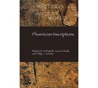 Robert D Holmstedt Aaron Schade Philip C Schmi Phoenician Inscriptio (Tascabile)