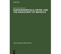 Robert David St Suprasegmentals, meter, and the manuscript of (Copertina rigida)