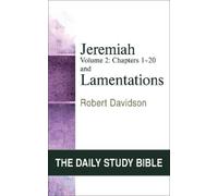 Robert Davidson Jeremiah Volume 2 and Lamentations (Tascabile)