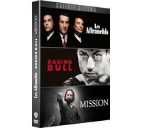 Robert de niro - coffret 3 films : les affranchis + raging bull + mission