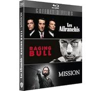 Robert de niro - coffret 3 films : les affranchis + raging bull + mission