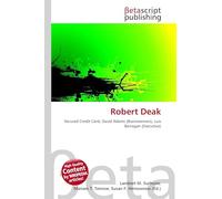 Robert Deak: Secured Credit Card, David Adams (Businessman), Luis Barragan (Executive)