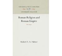 Robert E. A. Palmer Roman Religion and Roman Empire (Copertina rigida)