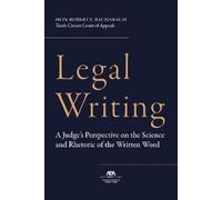 Robert E. Bacharach Legal Writing (Tascabile)