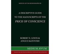 Robert E. Lewis Descriptive Guide to the Manuscripts of the "Prick (Tascabile)