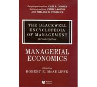Robert E. McAul The Blackwell Encyclopedia of Management, Man (Copertina rigida)