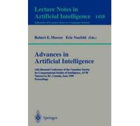Robert E. Mercer Eric Neufeld Advances in Artificial Intelligence (Tascabile)