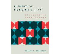 Robert F. Bornstein Elements of Personality (Tascabile)