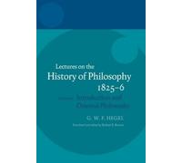 Robert F. Brown Robert Hegel: Lectures on the History of Phi (Copertina rigida)
