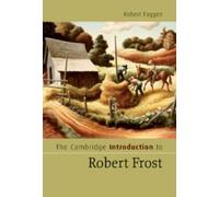 Robert Faggen The Cambridge Introduction to Robert Frost (Copertina rigida)