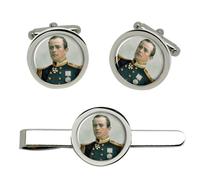 Robert Falcon Scott Gemelli E Fermacravatta Set