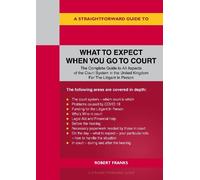Robert Franks A Straightforward Guide To What To Expect When You Go (Tascabile)