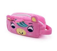Robert Frederick Astuccio con peluche a forma di creature magiche, con bottoni a pressione, morbido astuccio per bambini con cerniera e pannello con bottoni a pressione sensoriali