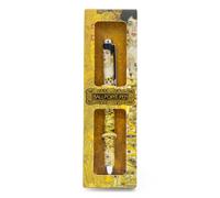 Robert Frederick Gustav Klimt Fine Art Penna a sfera - Penna a sfera con inchiostro nero con meccanismo a rotazione in confezione regalo - Elegante regalo di cancelleria