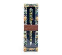Robert Frederick William Morris Strawberry Thief Penna a sfera in confezione regalo - Penna a sfera con pennino a torsione nero - Elegante regalo di cancelleria