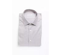 Robert Friedman Beige Cotton Men Shirt - XL