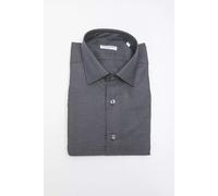 Robert Friedman Black Cotton Men's Shirt - IT44 | XS
