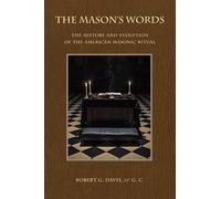 Robert G Davis The Mason's Words (Tascabile)