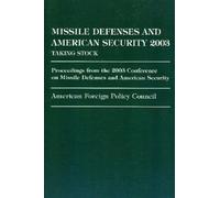 Robert G. Joseph Missile Defense and American Security 2003 (Tascabile)