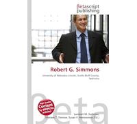 Robert G. Simmons: University of Nebraska-Lincoln, Scotts Bluff County, Nebraska