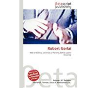 Robert Gerlai: Web of Science, University of Toronto, Eötvös Loránd University