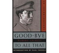 Robert Graves Good-Bye to All That (Tascabile) Vintage International
