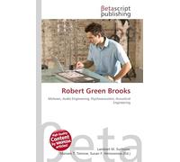 Robert Green Brooks: Motown, Audio Engineering, Psychoacoustics, Acoustical Engineering