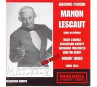 Robert Heger Manon Lescaut (Heger) (CD) Album