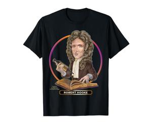 Robert Hooke, Architetto Scienziato Microscopi Discovery Art Maglietta