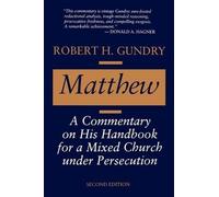 Robert Horton Gundry Matthew (Tascabile)