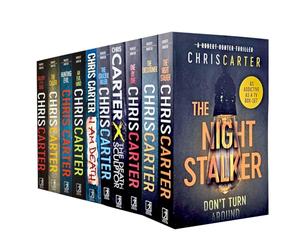 Robert Hunter Series Vol 1-10 Collection 10 Books Set By Chris Carter (The Crucifix Killer, The Executioner, The Night Stalker, The Death Sculptor & One by One, An Evil Mind and more)