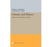 Robert I. Rotberg Climate and History (Tascabile)