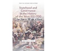 Robert Ignatius Statehood and Governance in the History of th (Copertina rigida)