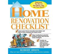 Robert Irwin Home Renovation Checklist (Tascabile)