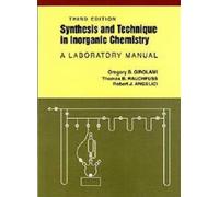 Robert J. Angelici Thomas B. Rauc Synthesis and Technique in Inorgan (Tascabile)