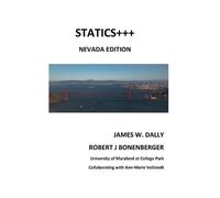 Robert J Bonenberger James W Dally Statics+++ (Tascabile)