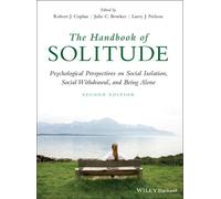 Robert J. Coplan The Handbook of Solitude (Copertina rigida)