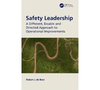Robert J. de Boer Safety Leadership (Tascabile)