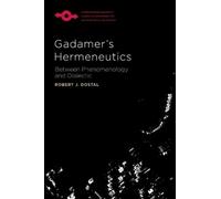Robert J. Dostal Gadamer's Hermeneutics (Copertina rigida)