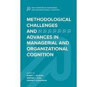 Robert J. Galav Methodological Challenges and Advances in Man (Copertina rigida)