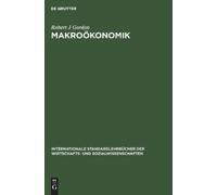 Robert J Gordon Makroökonomik (Copertina rigida)