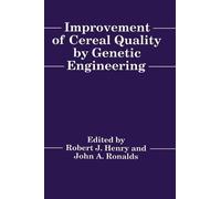 Robert J. Henry Improvement of Cereal Quality by Genetic Engi (Copertina rigida)