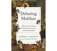 Robert J. Mayhew Debating Malthus (Copertina rigida)