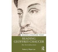 Robert J. Meyer-Lee Reading Geoffrey Chaucer (Tascabile)