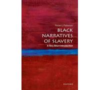 Robert J. Patterson Black Narratives of Slavery (Tascabile)